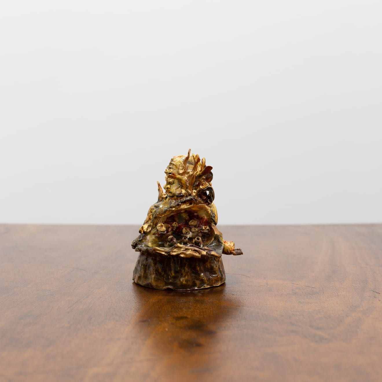 Nichola Shanley, Indented Isle with Fire, 2020