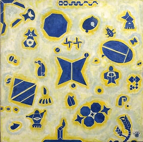 Hildegard Joos, Geométrismes narratifs No 97, 1985