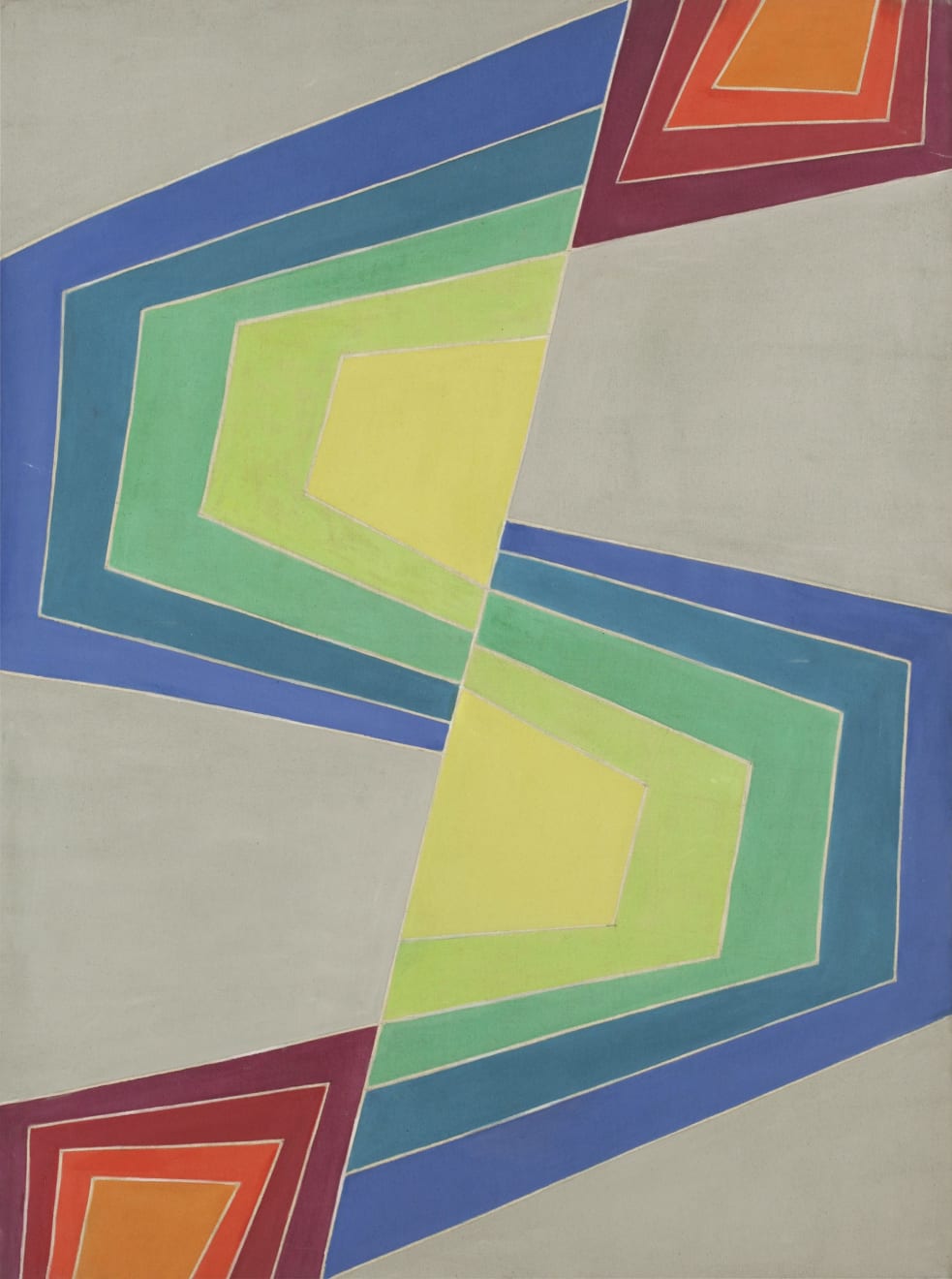 Hildegard Joos, Verschiebung - Composition 7, ca. 1971