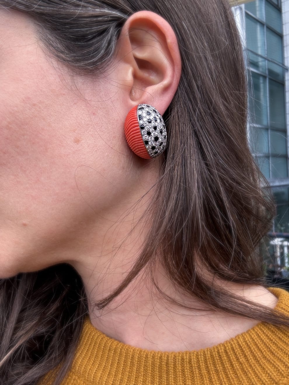 Diamond ear clip new arrivals