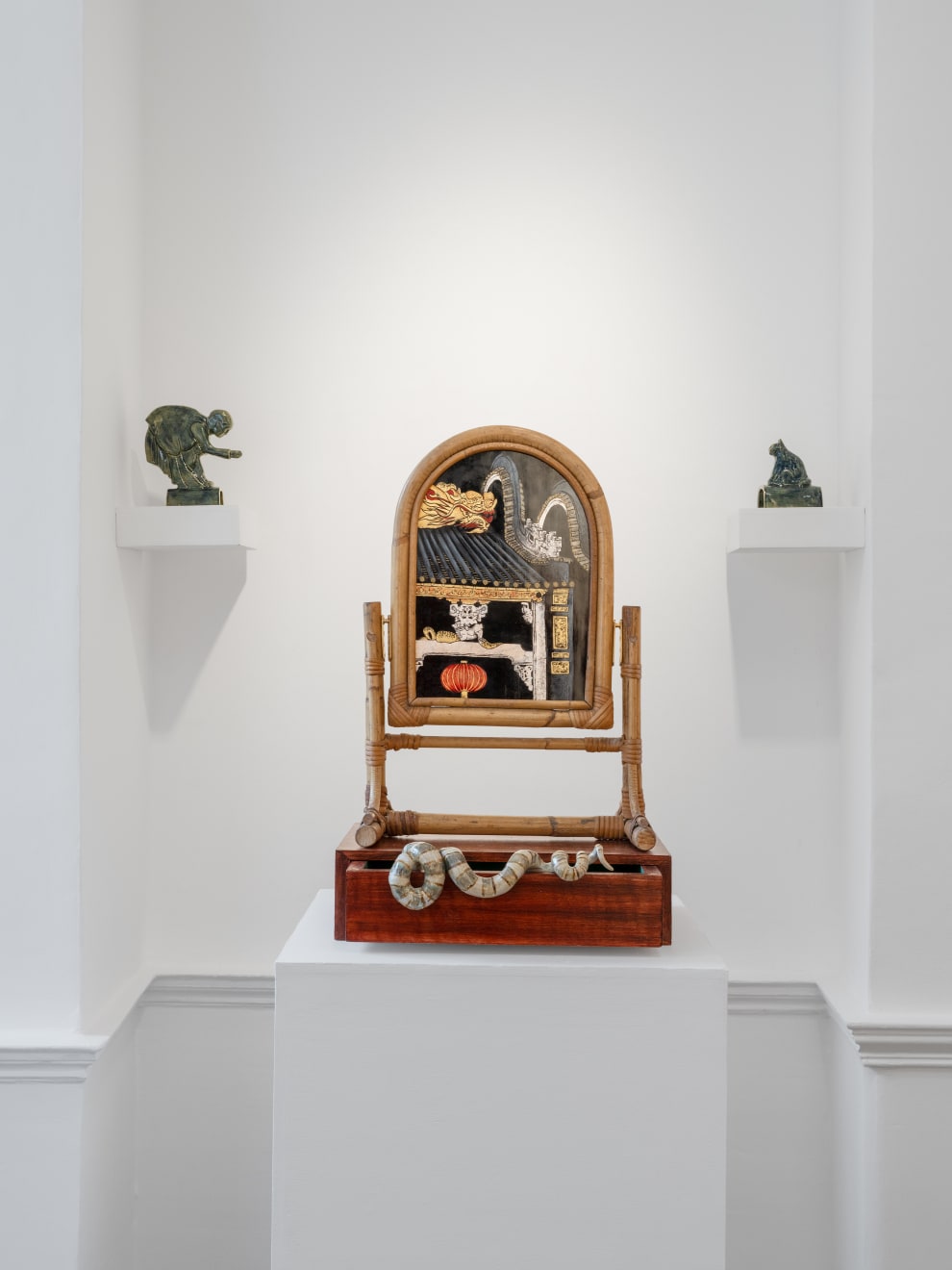 Alison Wing Yin Poon, A Coiled Connection, 2025