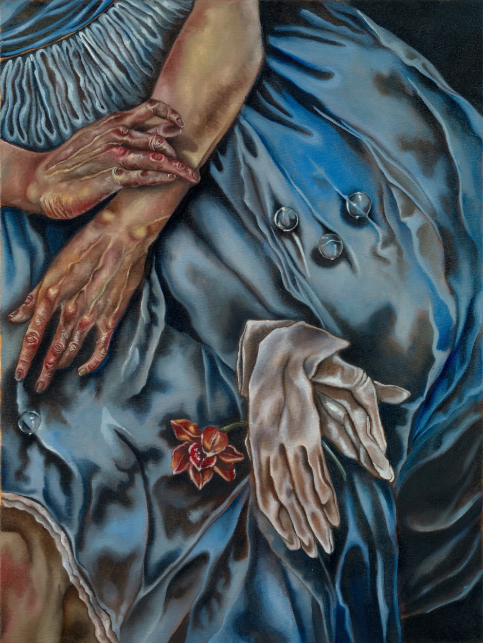 Estelle Simpson, Big Blue Tutu, 2025