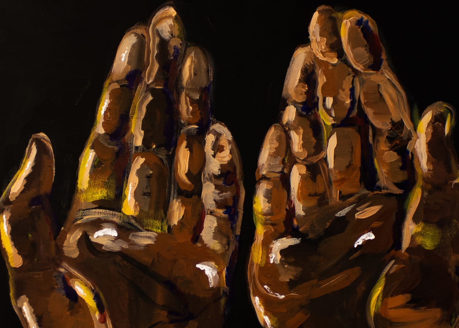 Betty Ogundipe, Pair of Hands, 2024