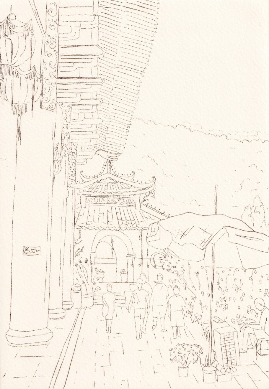 Alison Wing Yin Poon, Walkway of Change, 2024