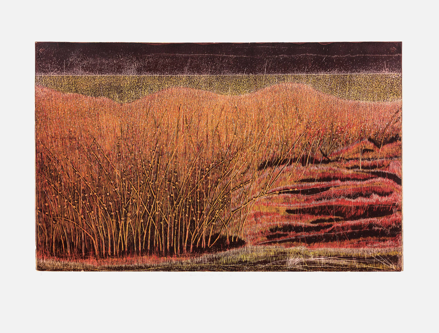 Soghra Khurasani, Shadows under my sky - 6, 2022