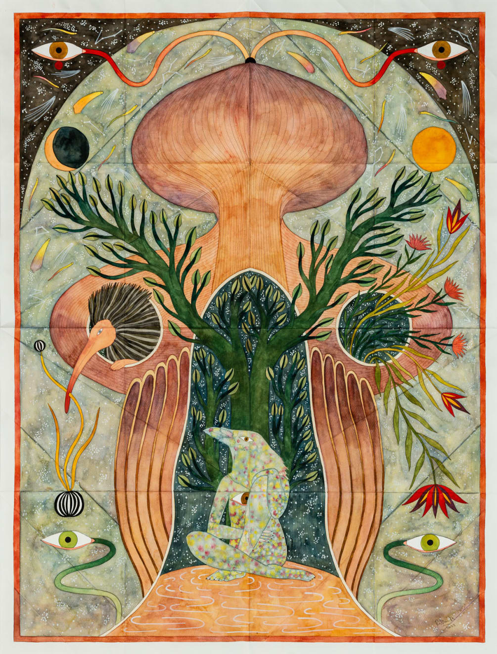 Rithika Merchant, Mycelial Monolith, 2023