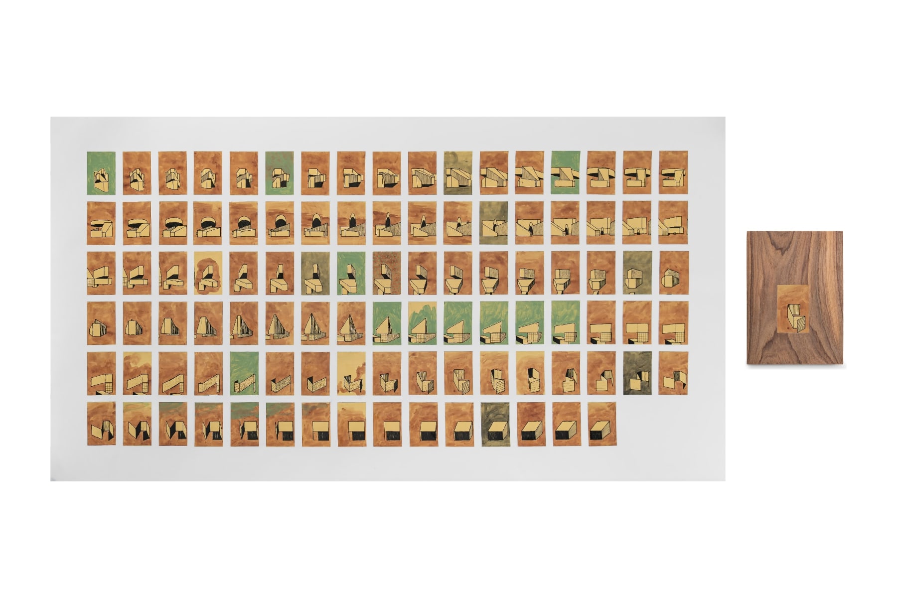 Sameer Kulavoor, Drawn Timelapse: Vantage Point, 2024