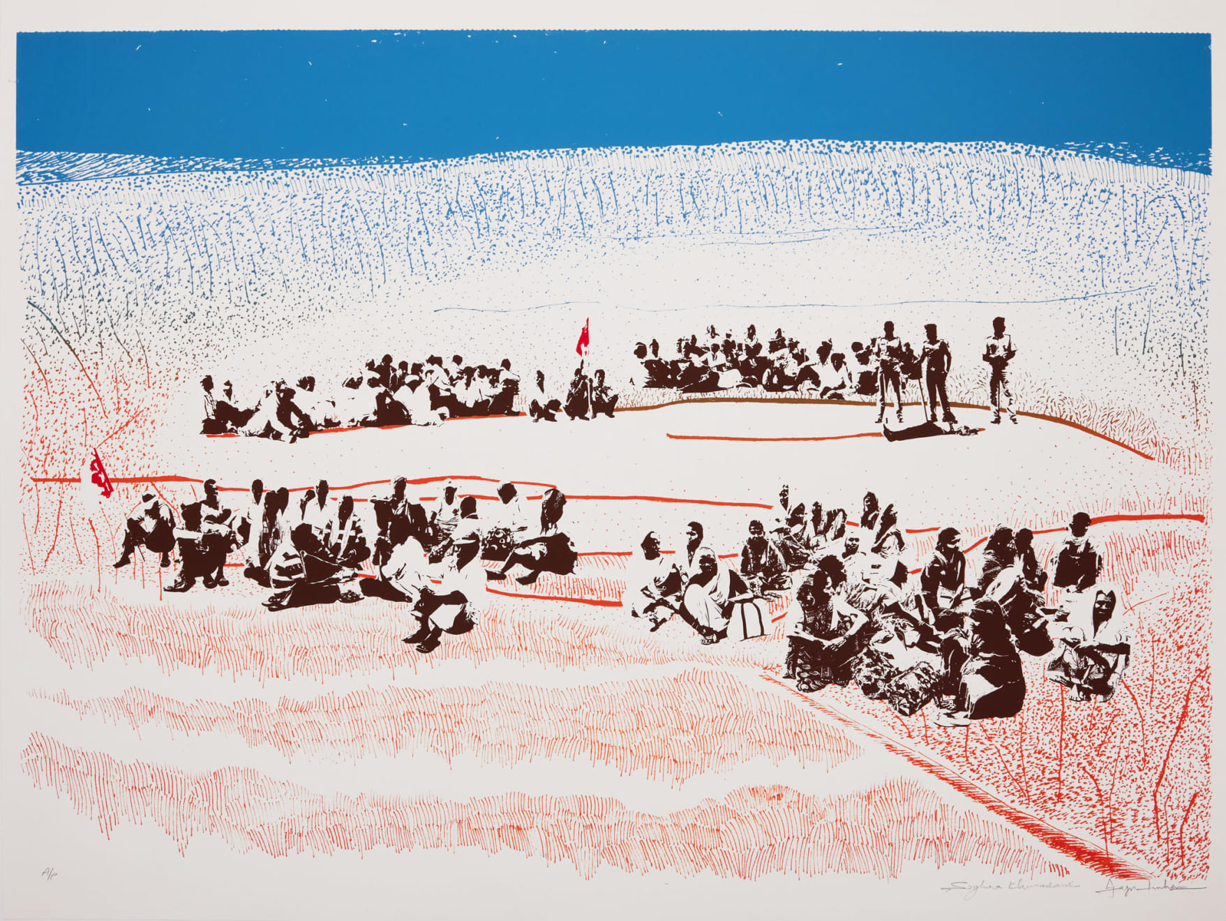 Soghra Khurasani and Saju Kunhan, Untitled, 2024