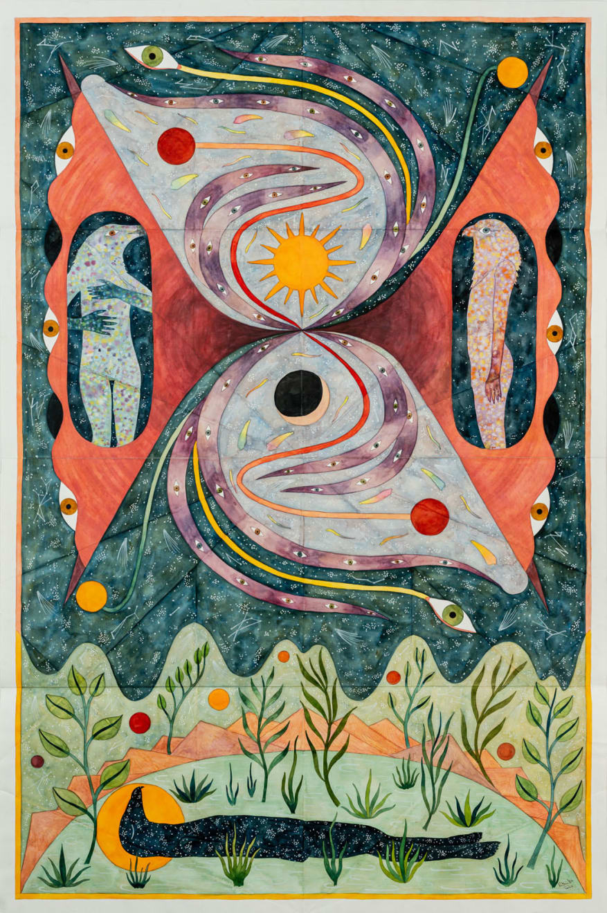 Rithika Merchant, Aerial Superstructure I, 2023