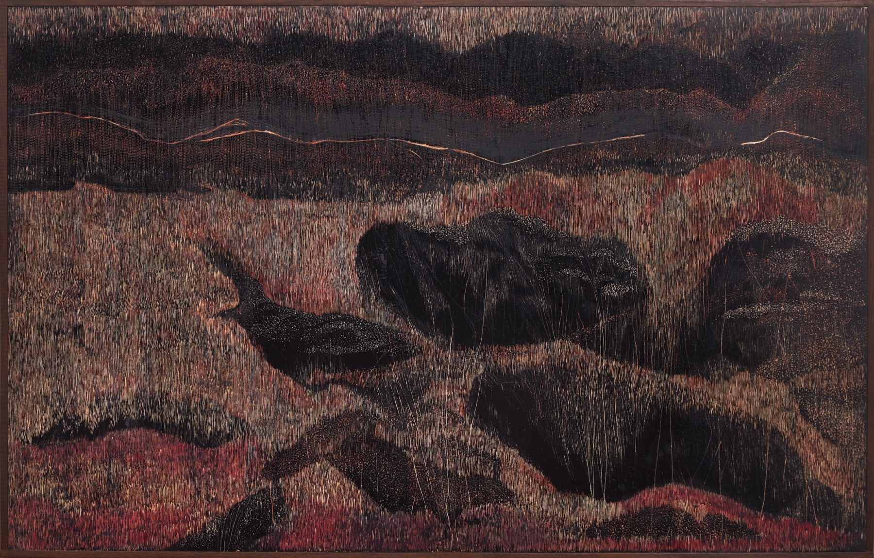 Soghra Khurasani, Shadows under my sky - 1, 2021