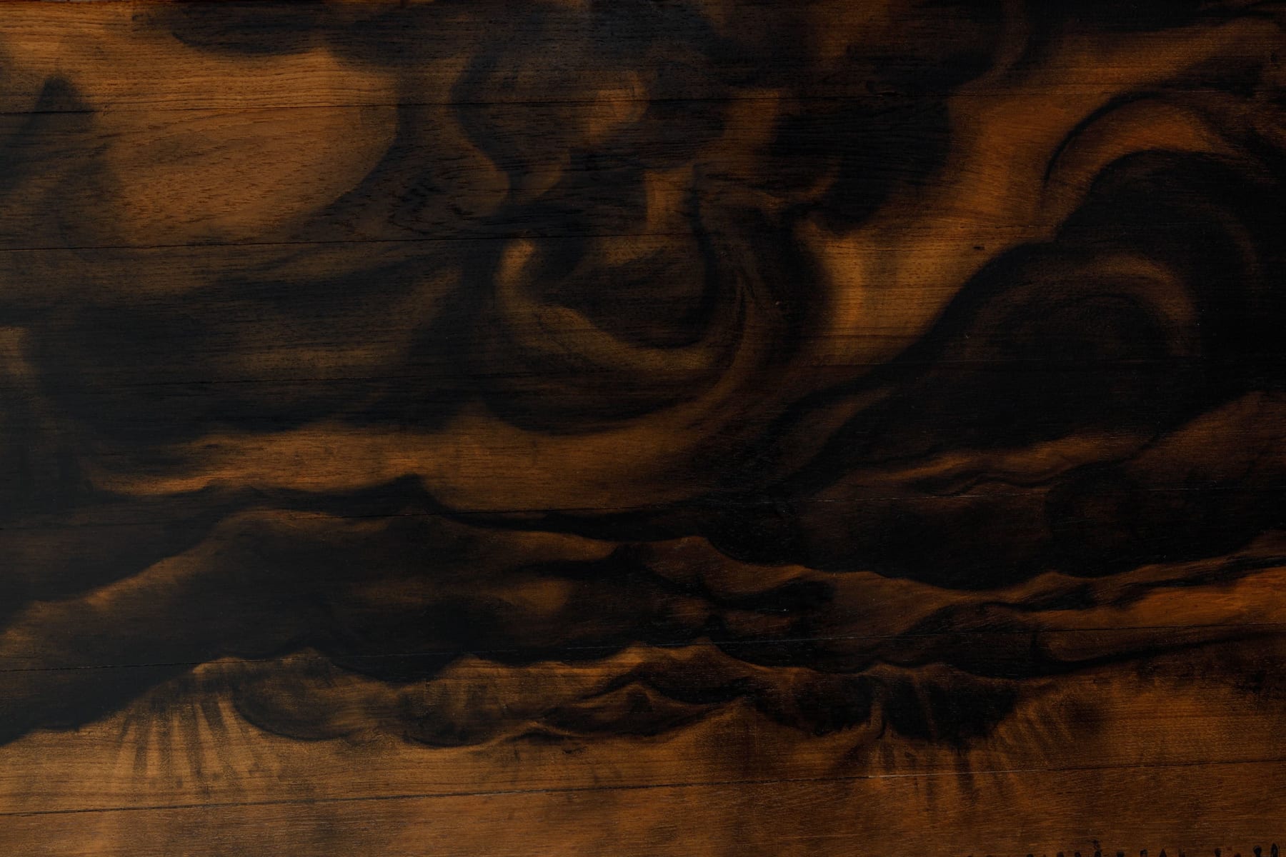Saju Kunhan, Cloud over the landscape #2, 2023