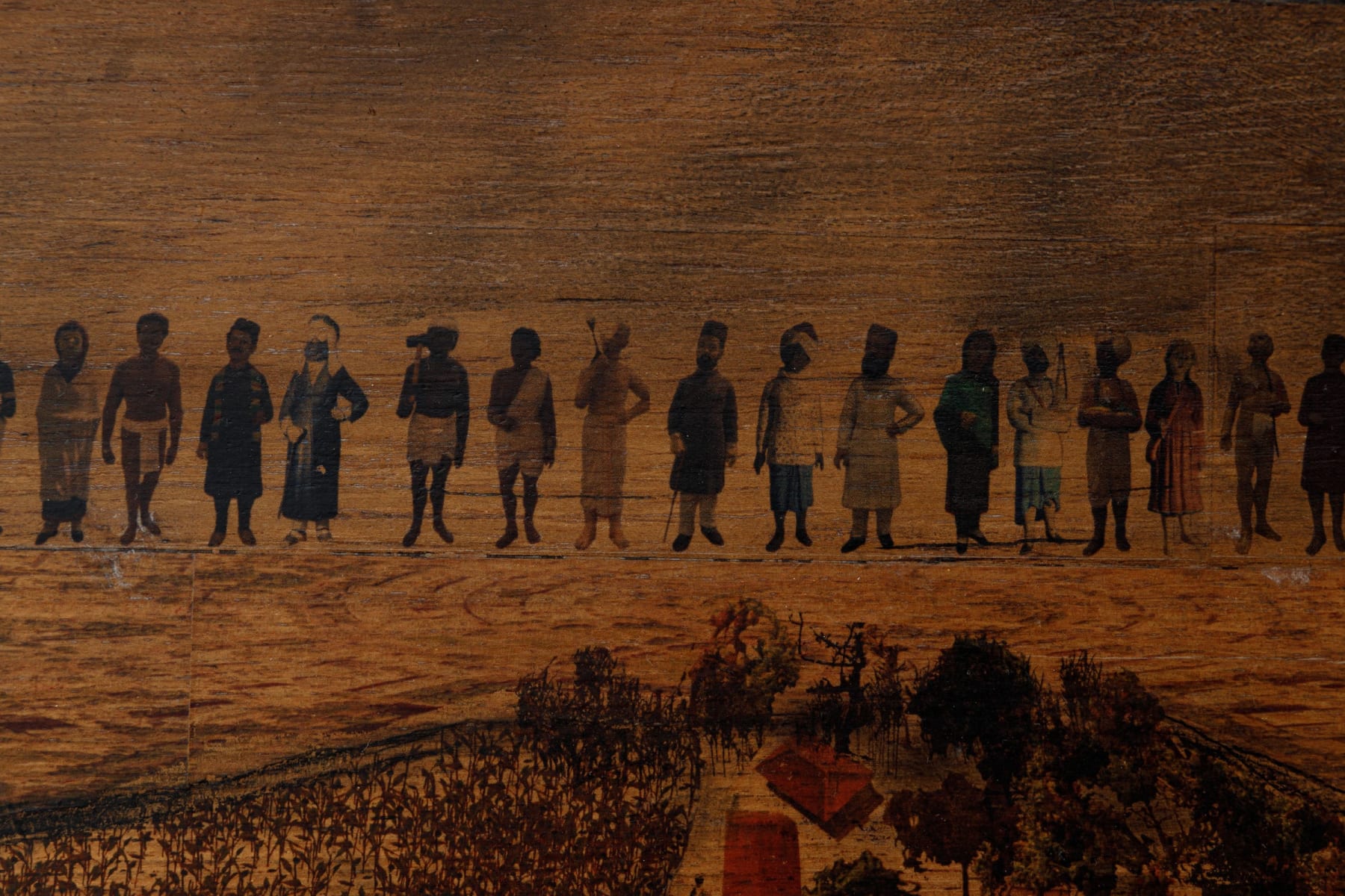 Saju Kunhan, Cloud over the landscape #2, 2023