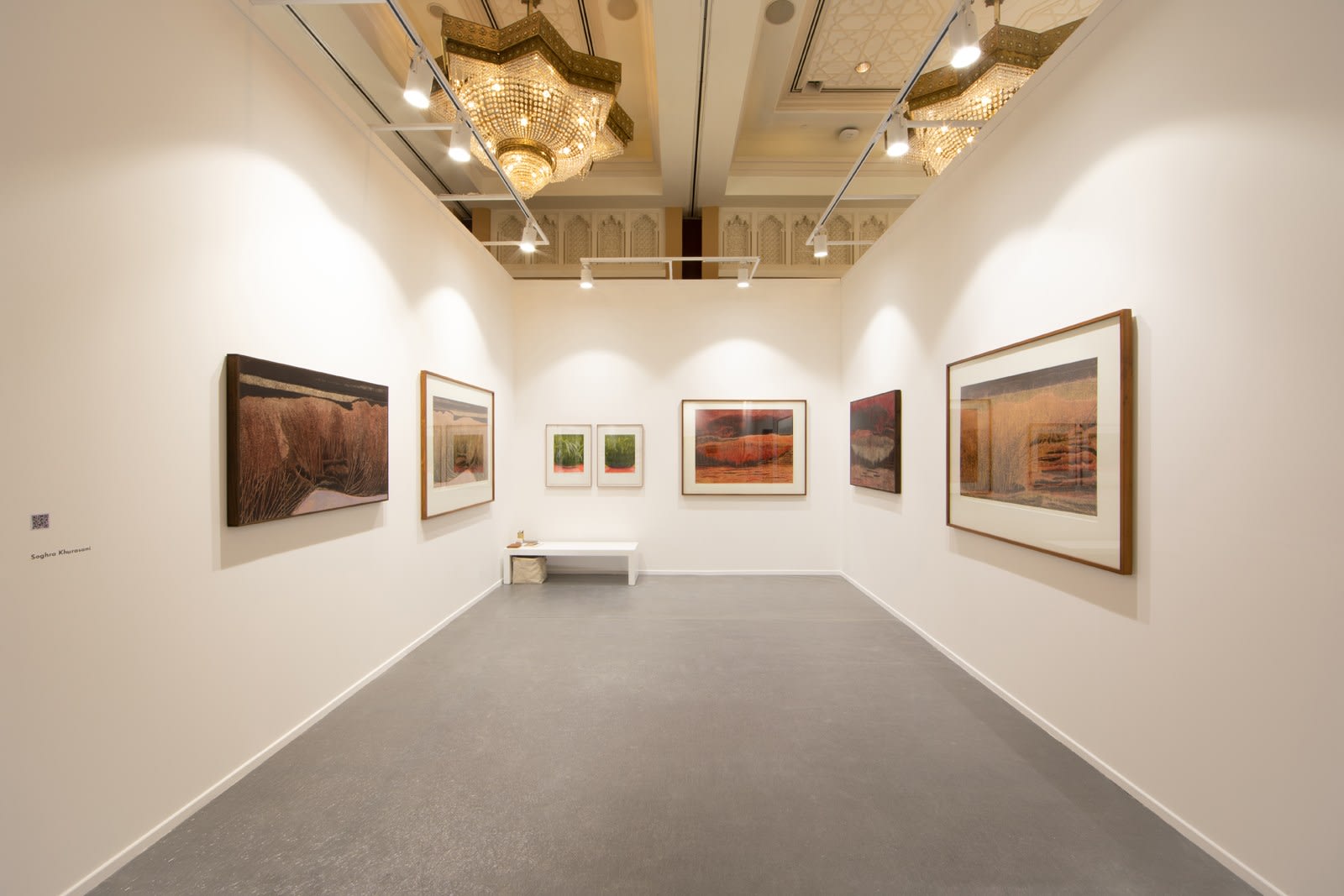 Soghra Khurasani, Shadows under my sky - 6, 2022