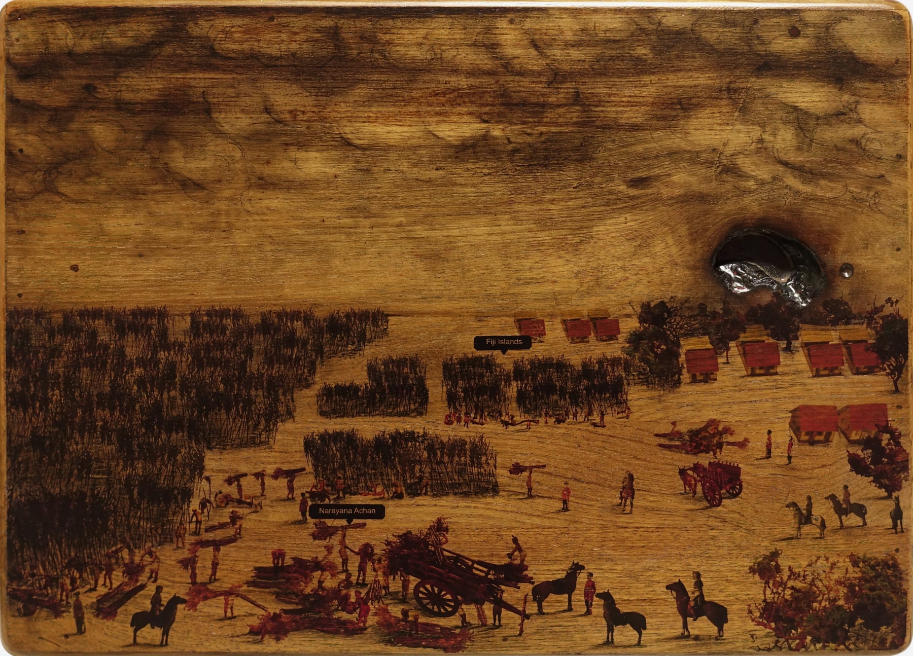 Saju Kunhan, Ancestral histories/ stories #5, 2021