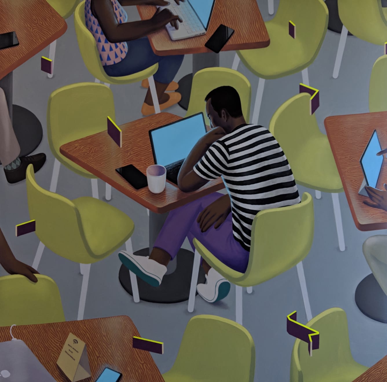 Sameer Kulavoor, Cafe, 2019
