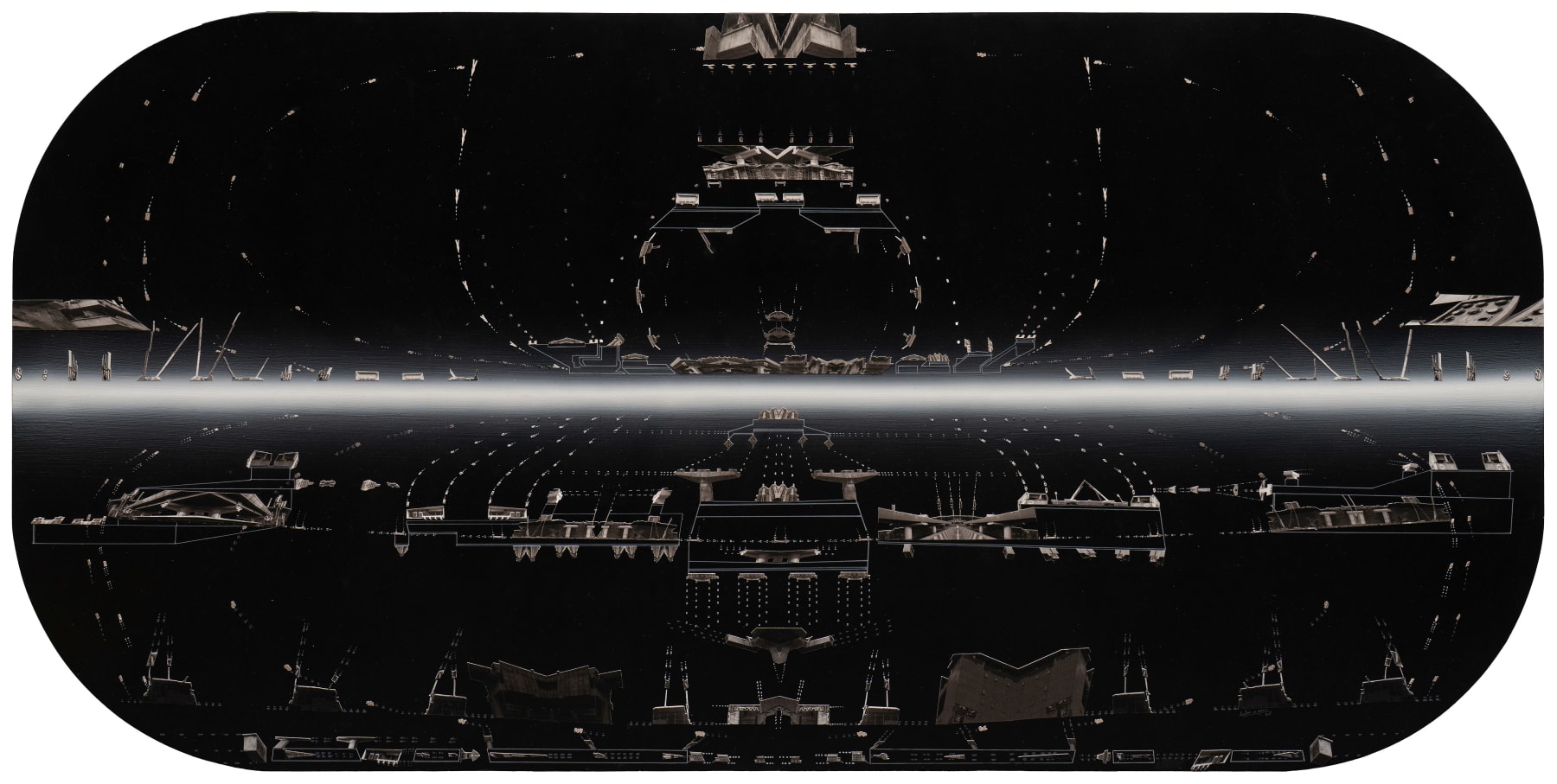 Pratap Morey, Iridescent Obfuscation – II, 2025