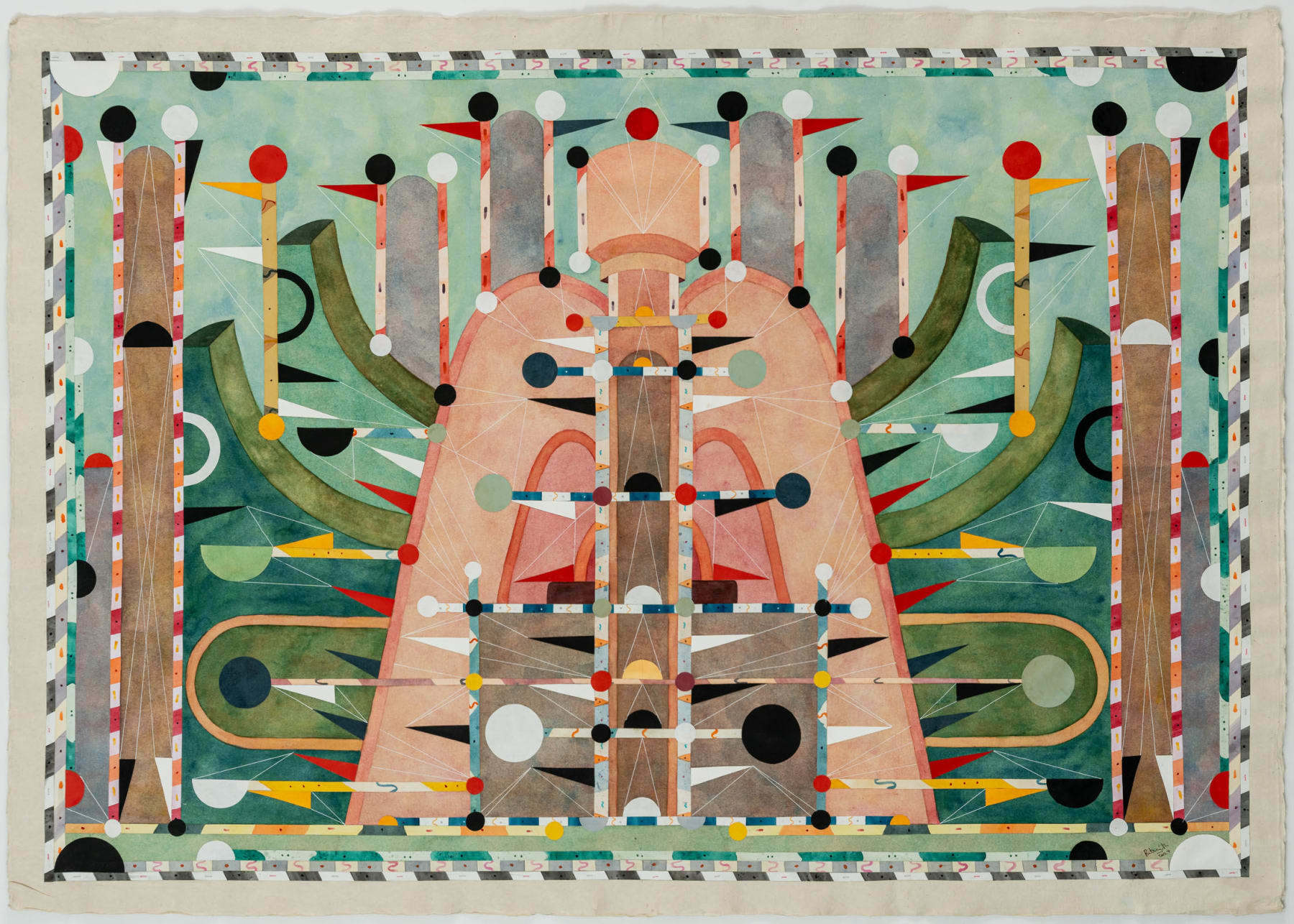 Rithika Merchant, Spectral Architecture I , 2024