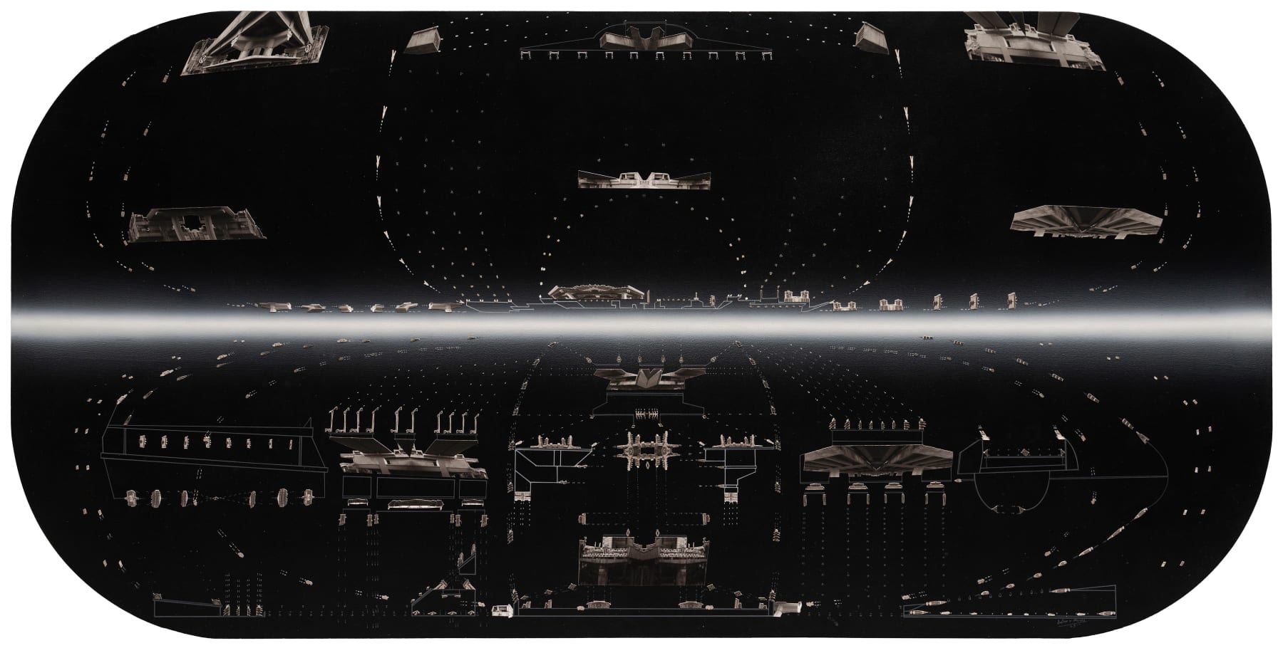 Pratap Morey, Iridescent Obfuscation – IV, 2025