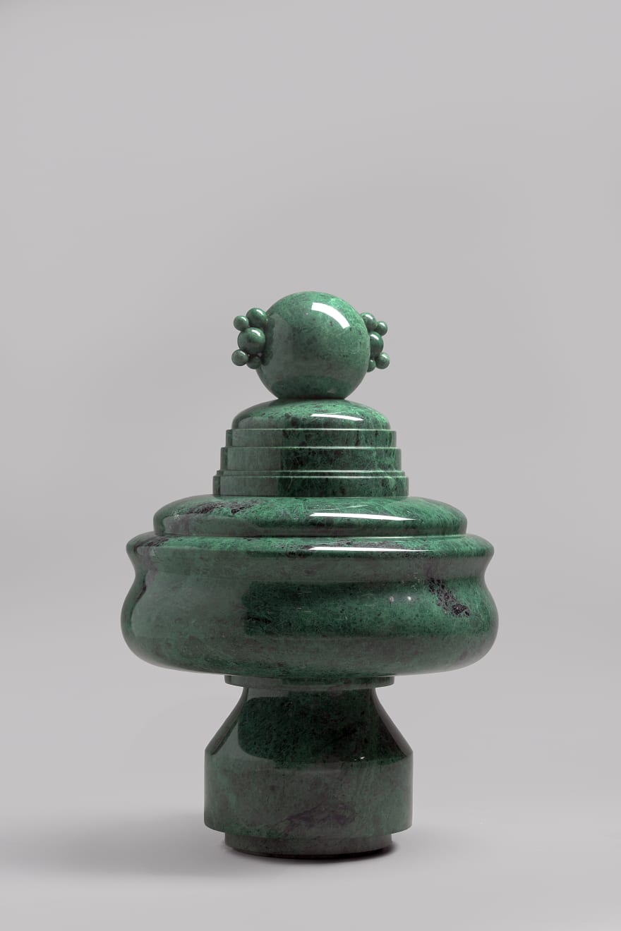 Natasha Preenja, Mothers, Bodies of Stone (Form - 49), 2024