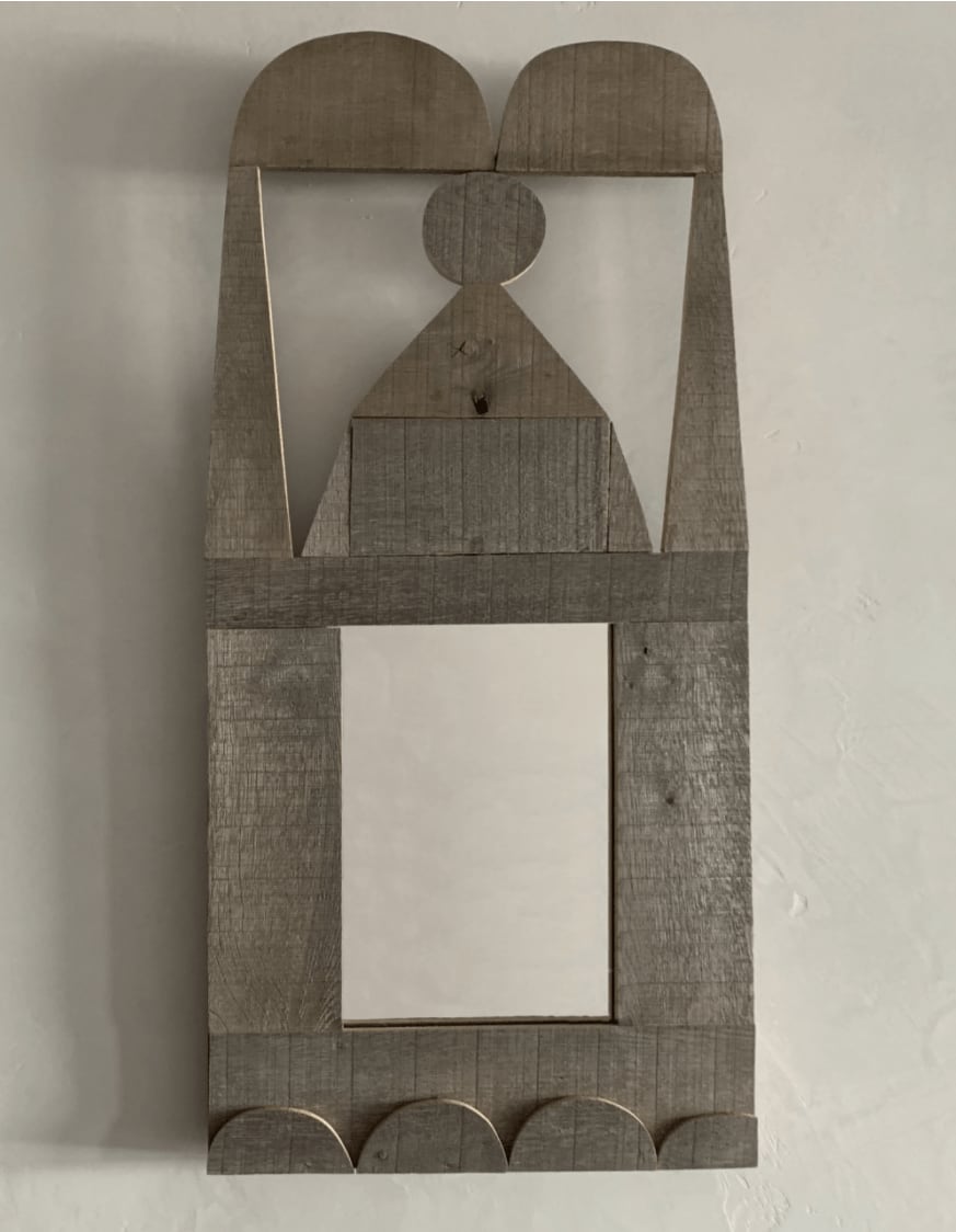 Sawkille Co., Unique Angel Mirror, 2022