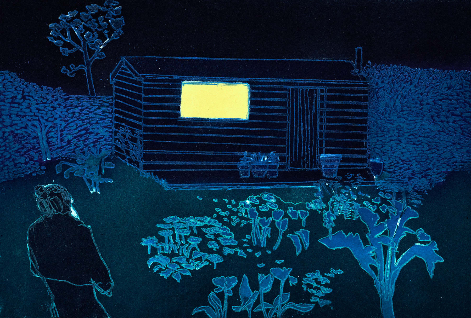 Tom Hammick, Night Studio E.V. 25/25, 2020