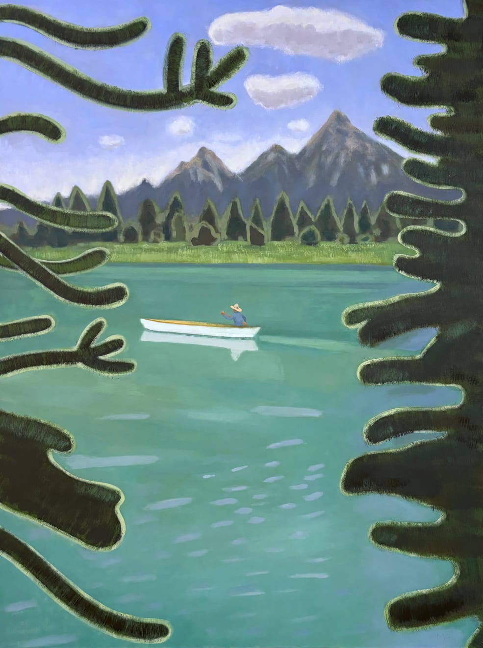 Mike Piggott, Blue Skies, Nothing but Blue Skies, 2024