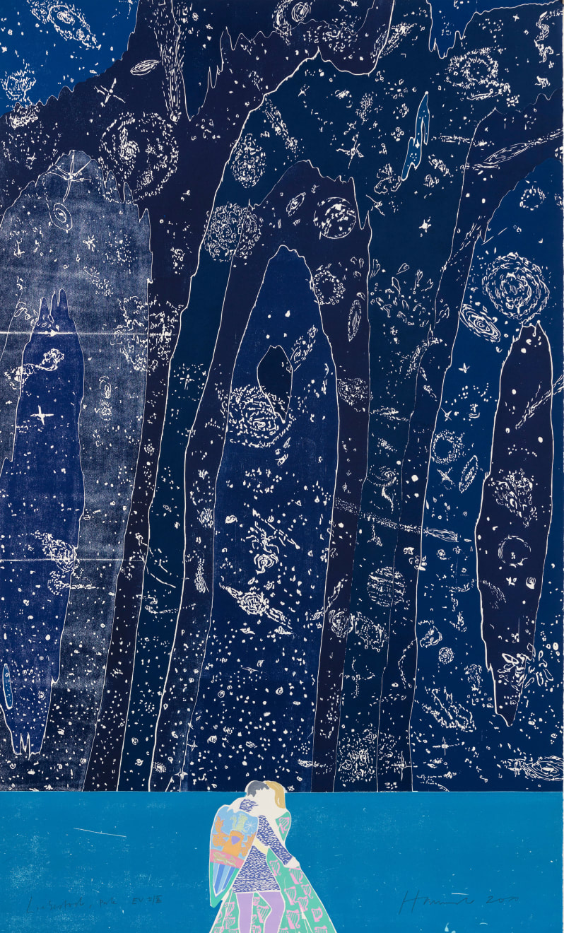 Tom Hammick, Liebestod (Blue), E.V. I/II, 2020