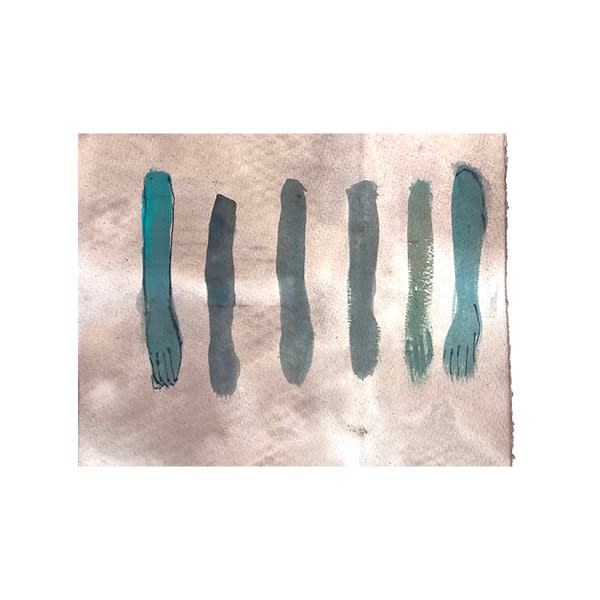 Jane Rosen, Paws/Pause Study, 2021