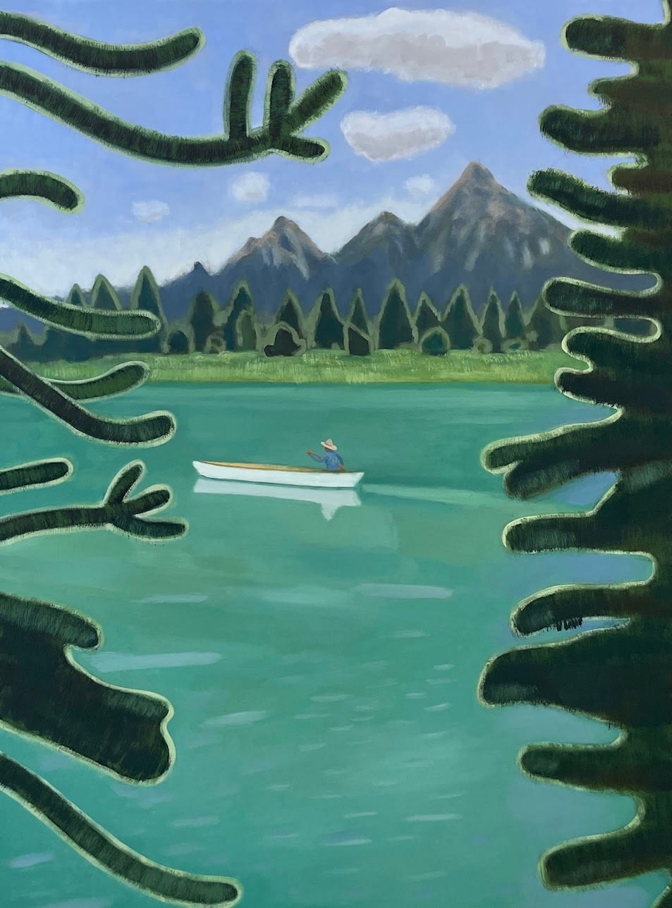 Mike Piggott, Blue Skies, Nothing but Blue Skies, 2024