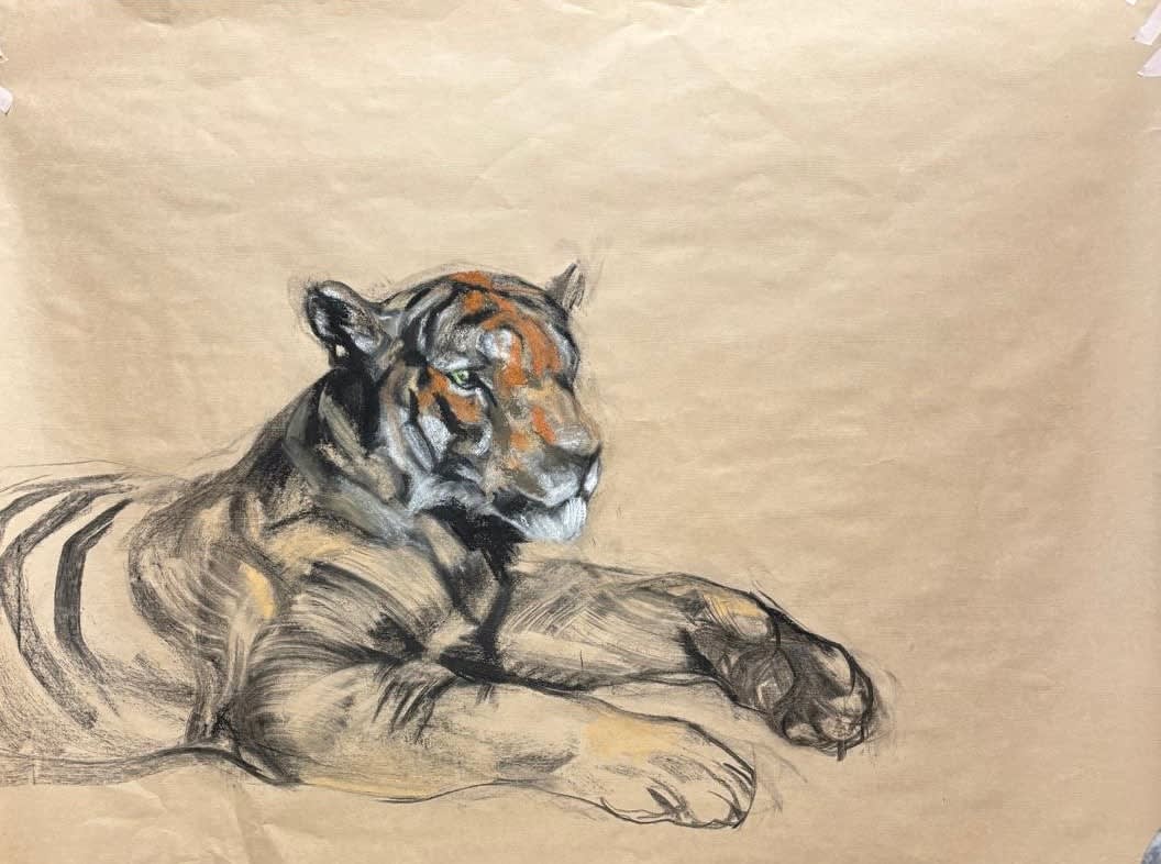 Nicola Hicks, Tiger, 2025