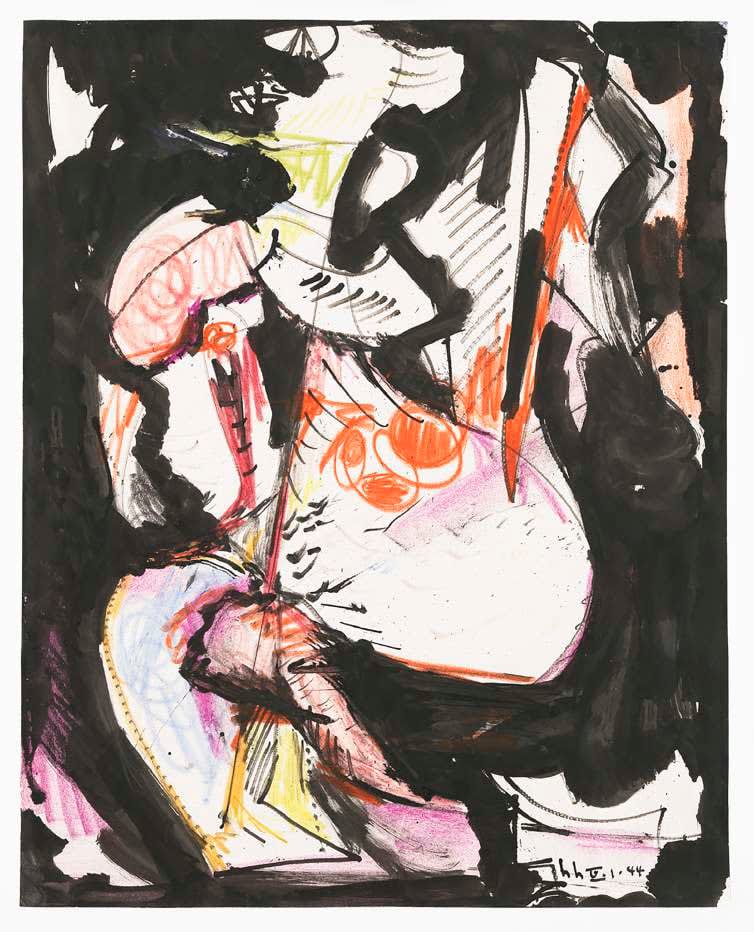 Hans Hofmann, Harlequin, 1944