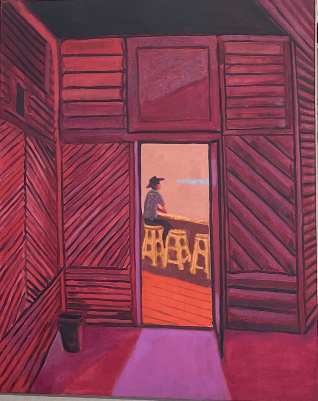 Mike Piggott, At the Rustic Pine, 2021