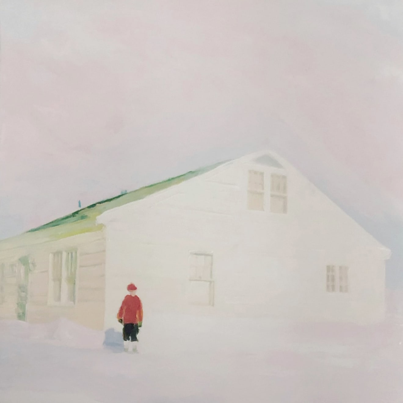 Lisa Golightly, Deep Snow (Pink Sky), 2021