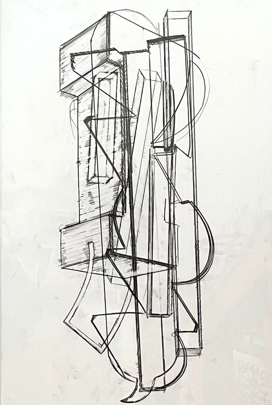 Lance Letscher, Thought Bubble, 2023