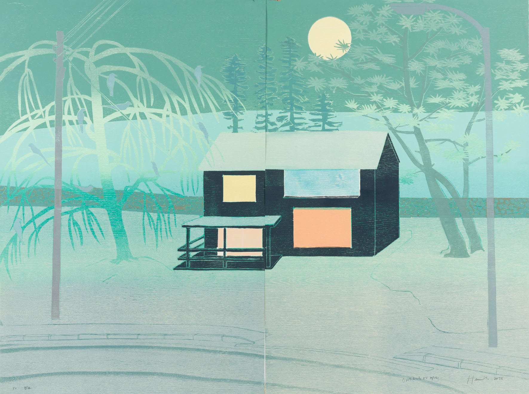 Tom Hammick, Outskirts Day, E.V 7/12, 2015