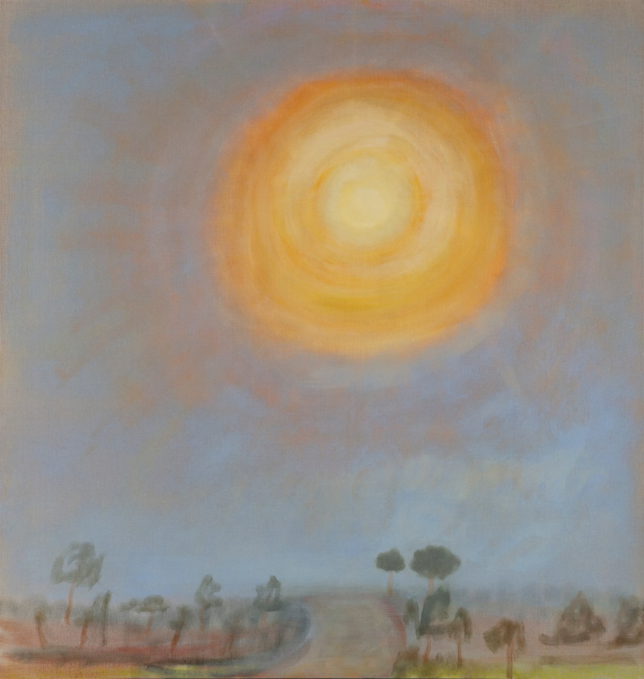 Kathryn Lynch, Sun over Road, 2023