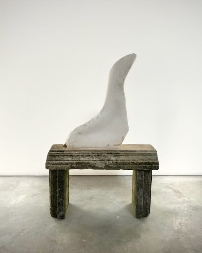 Jane Rosen, White Marble Heron, 2023