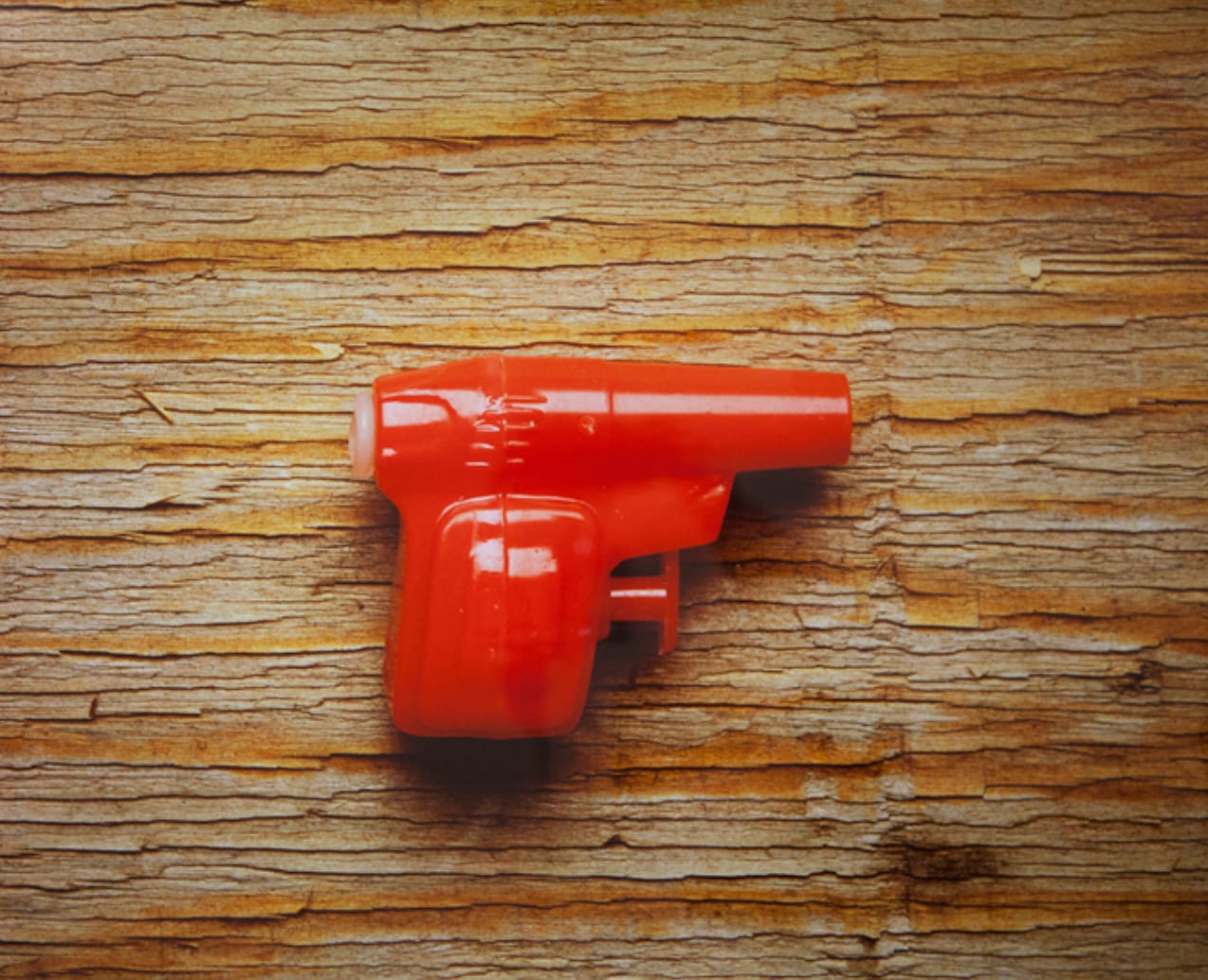 Kristina Loggia, Red Squirt Gun, edition 1 of 1, 2014