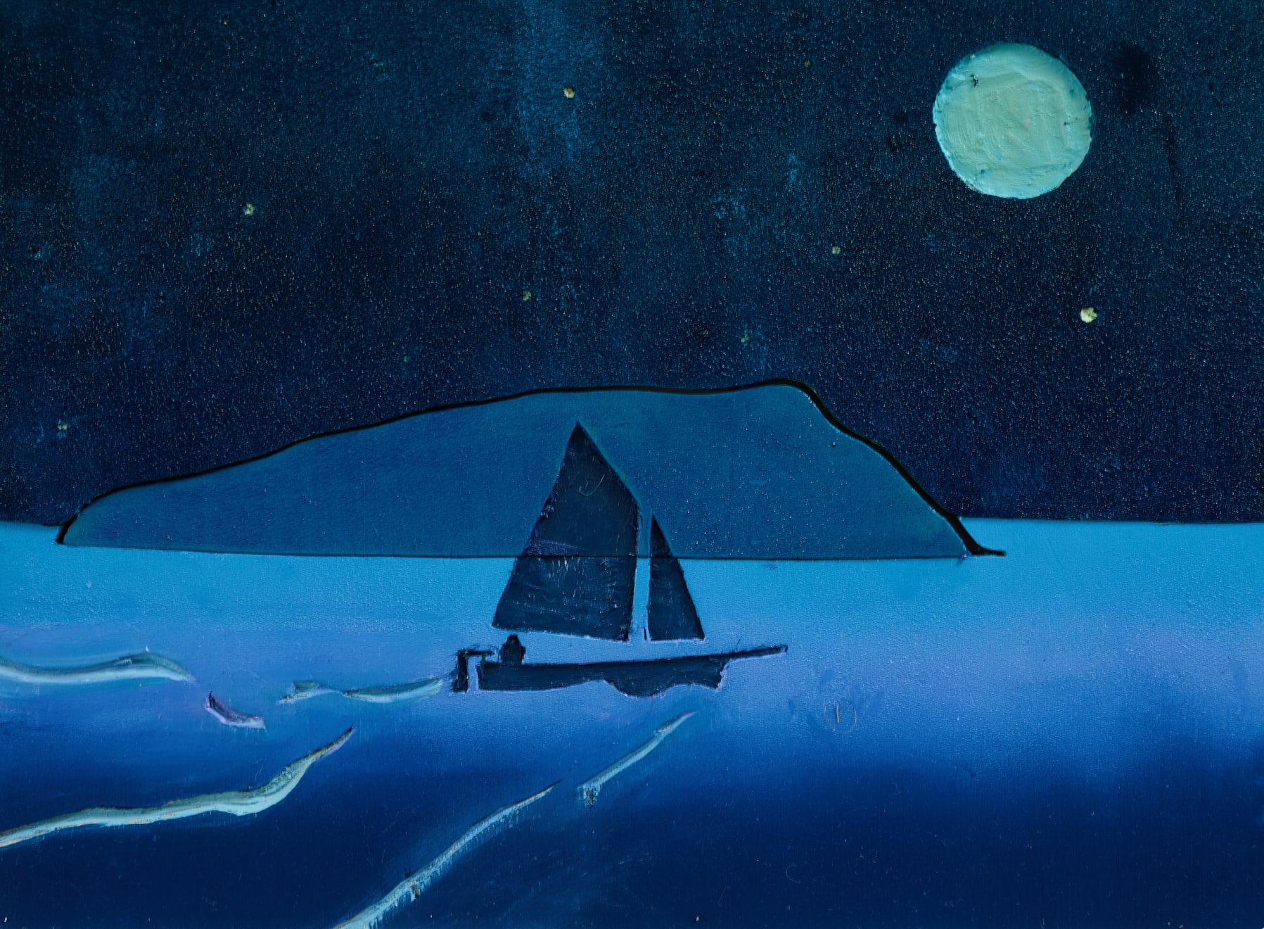 Tom Hammick, Sound of Shiant (Inner Sea), 2025