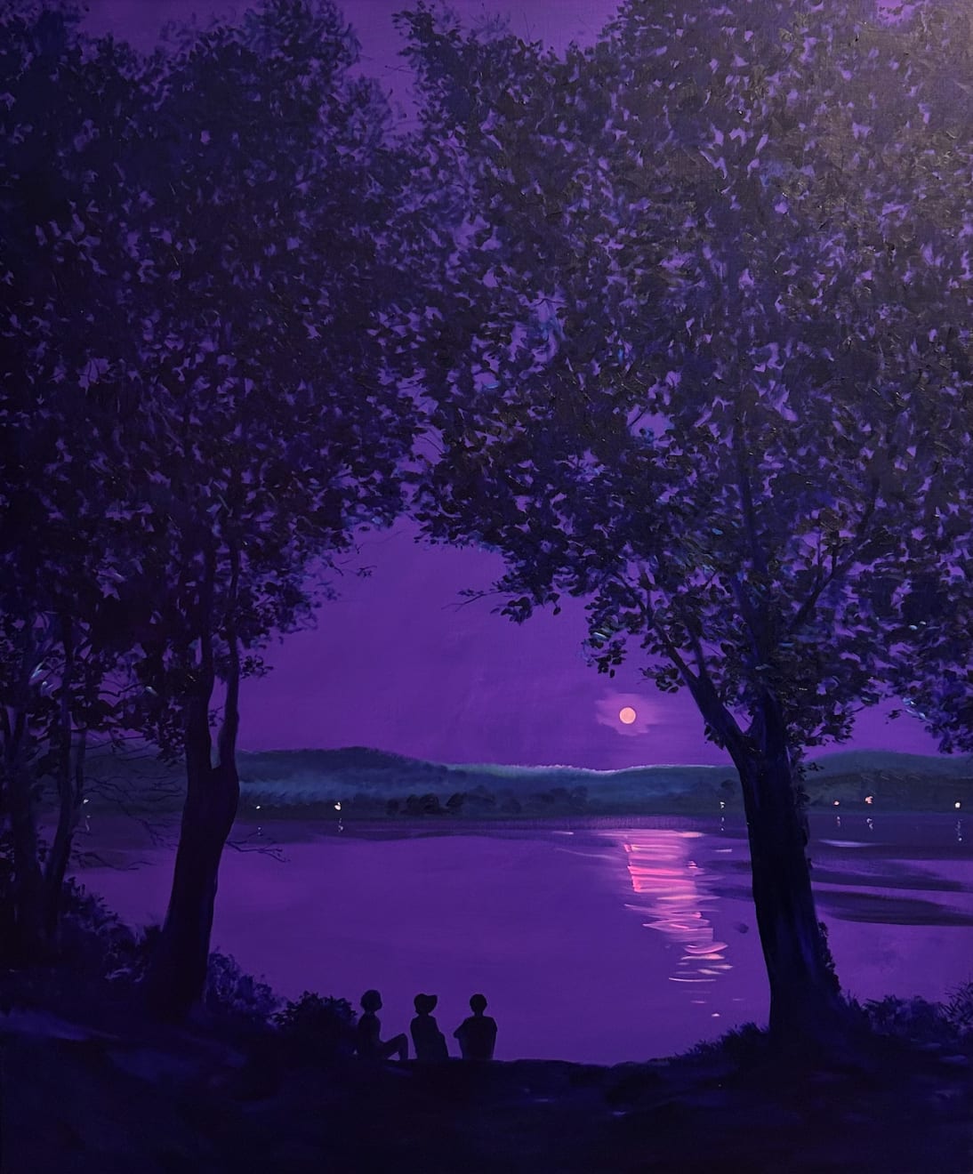 Sebastian Blanck, Pink Moon, 2025