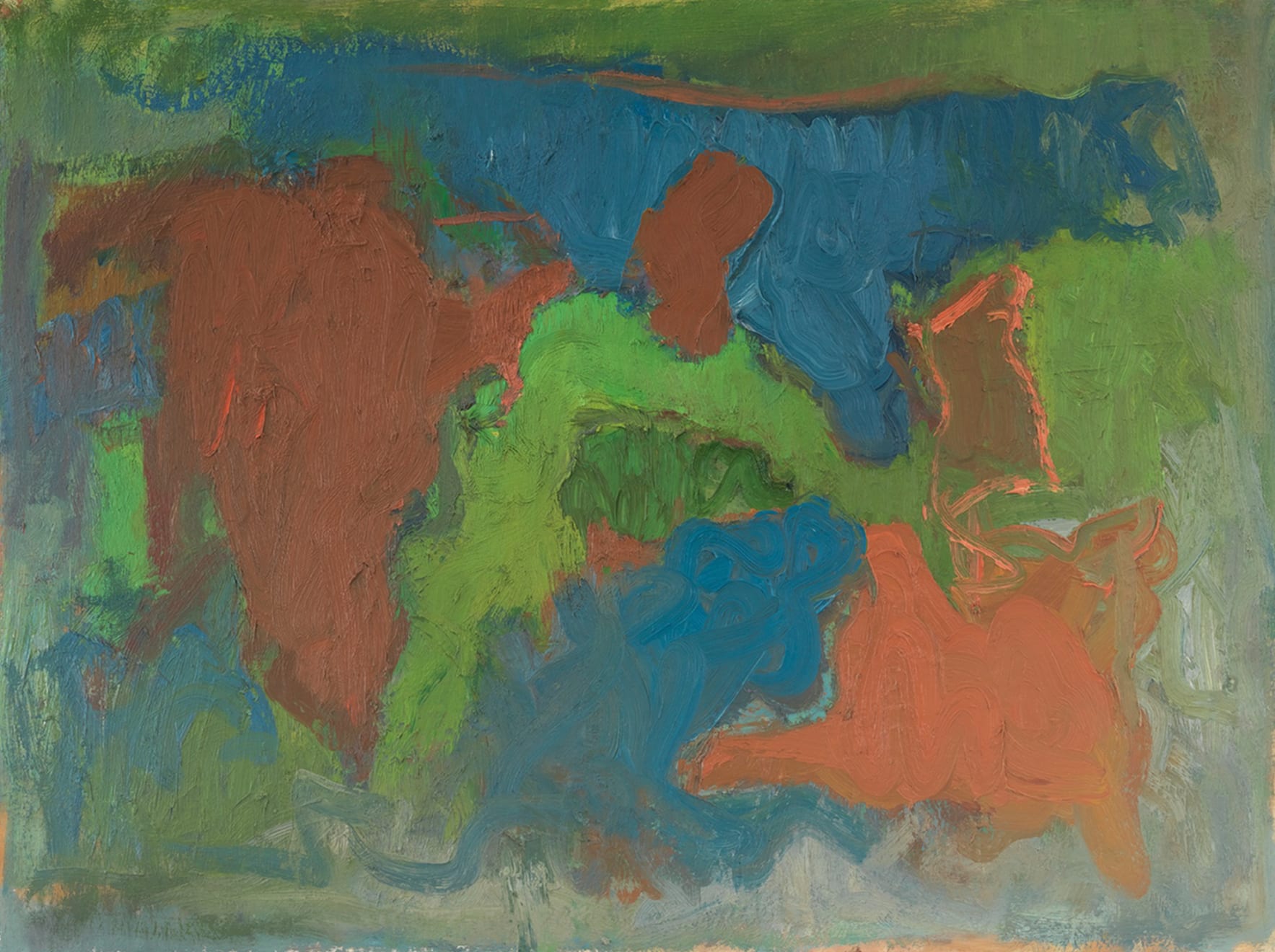 Esteban Vicente, No. 7, 1961