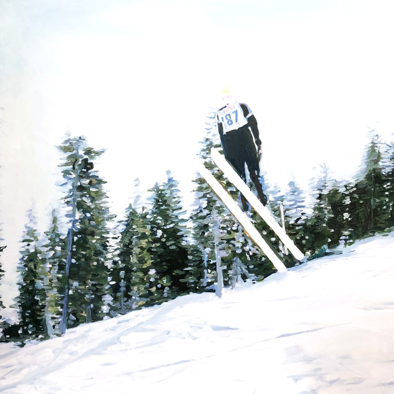 Lisa Golightly, Ski Jump, 2021