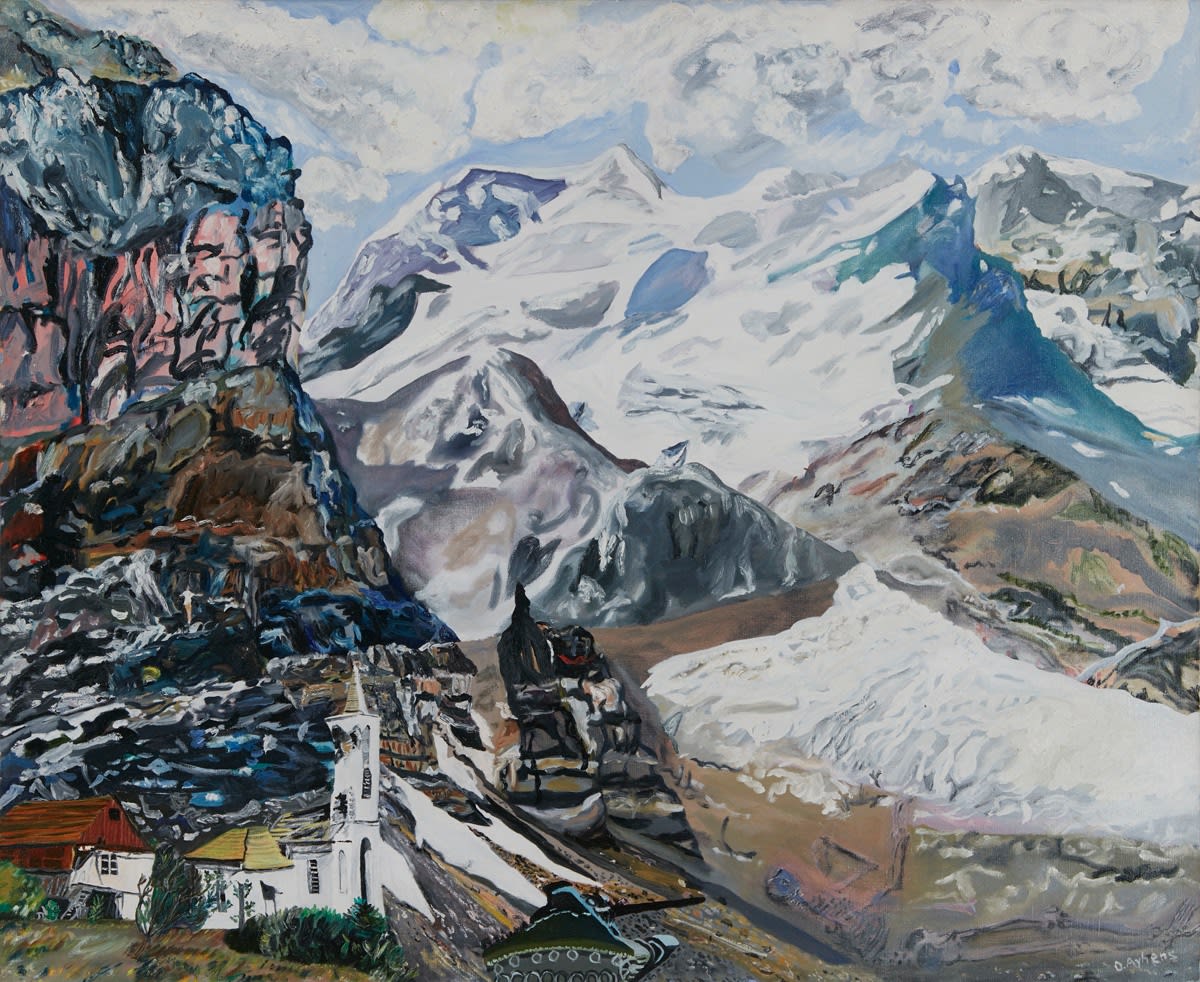 Olive Ayhens, War Endures, 1995