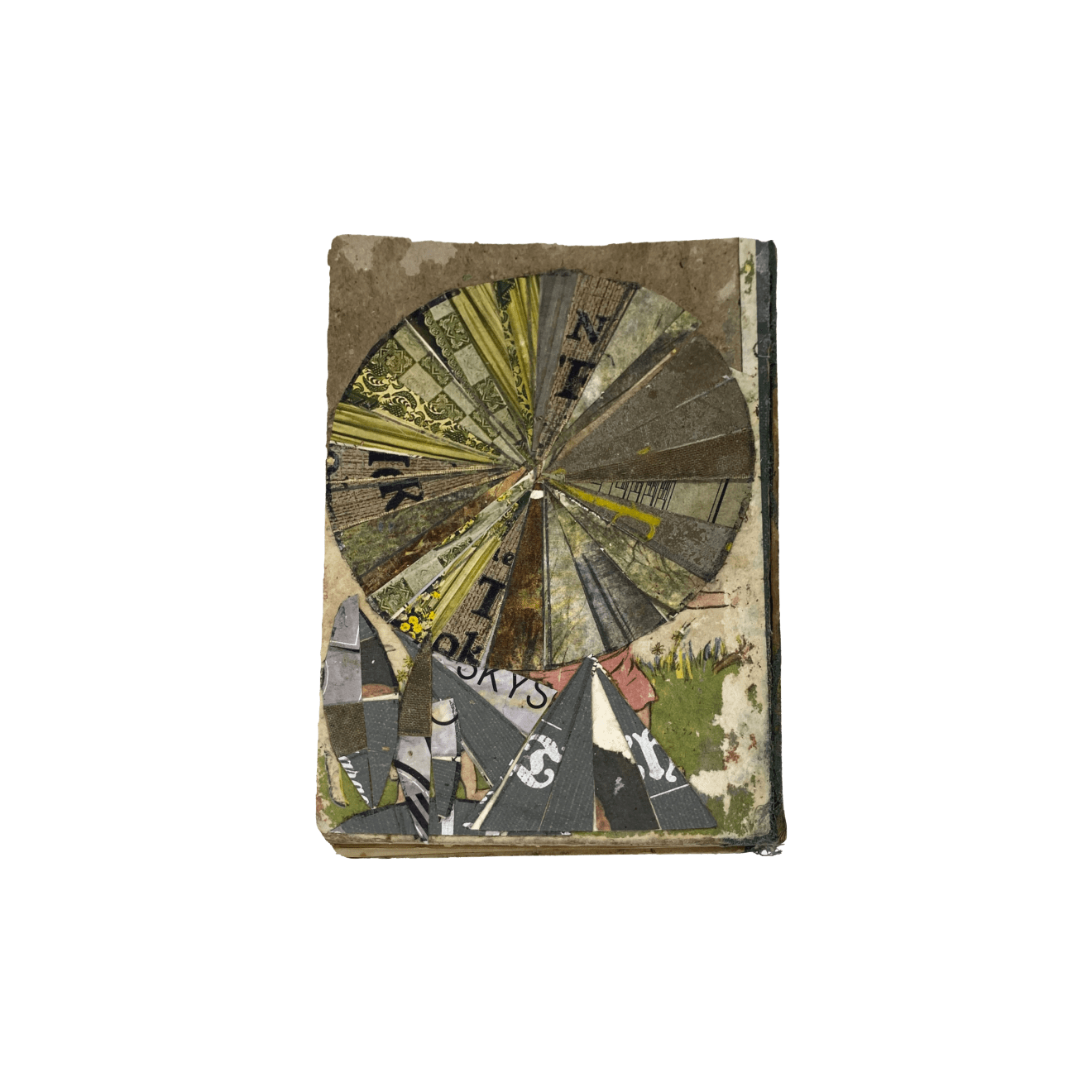 Lance Letscher, Untitled green book (little), 2021