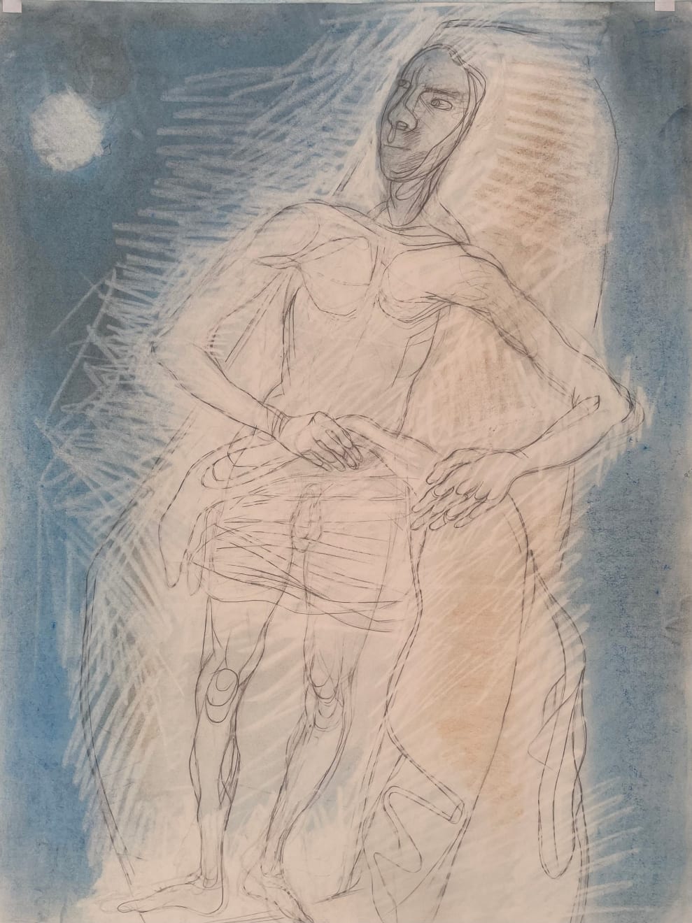 Kaidi Dunstan, Man in a Boat, 2022-2023