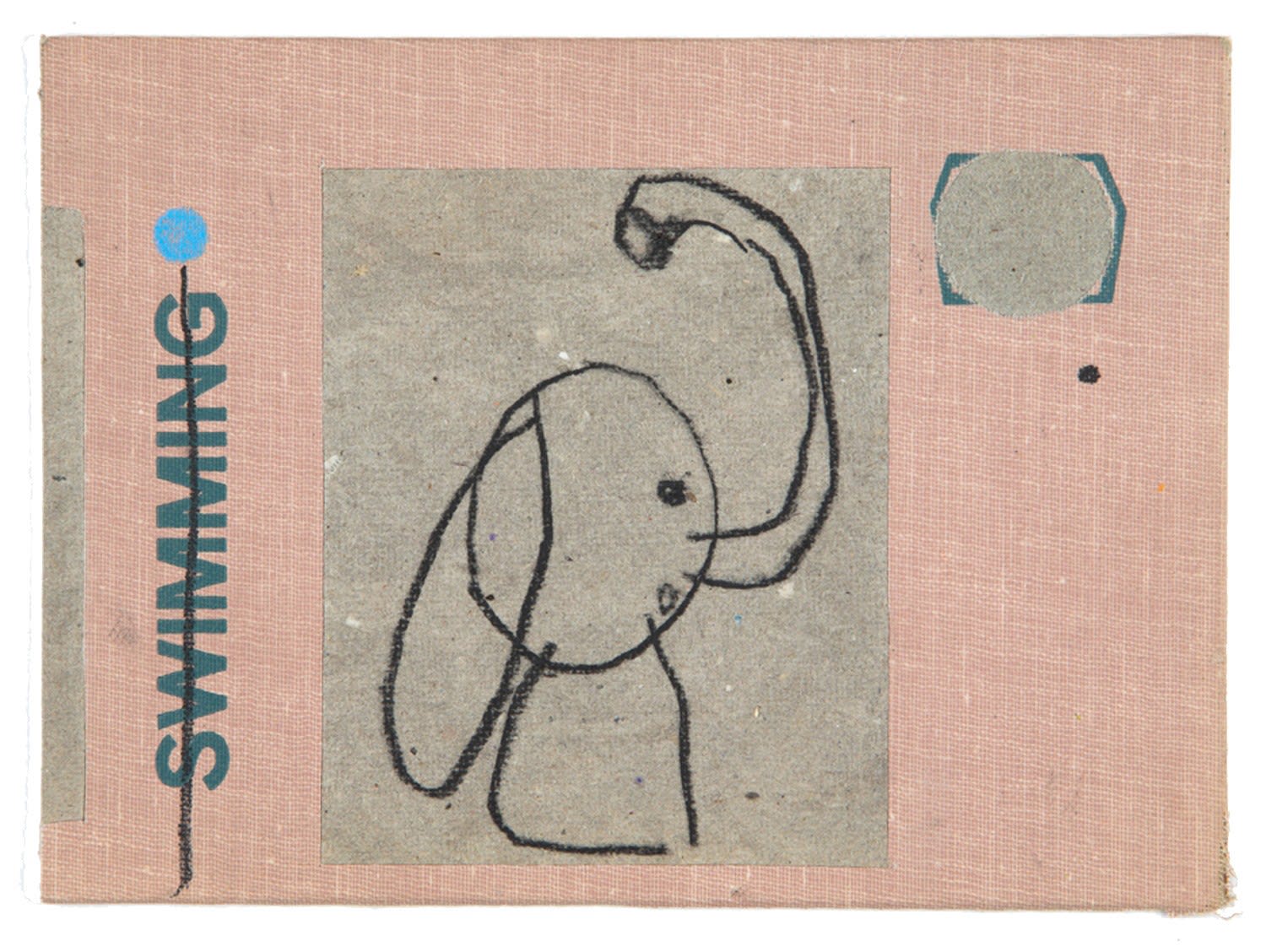 W. Tucker, SWIMMING ELEPHANT, 2015