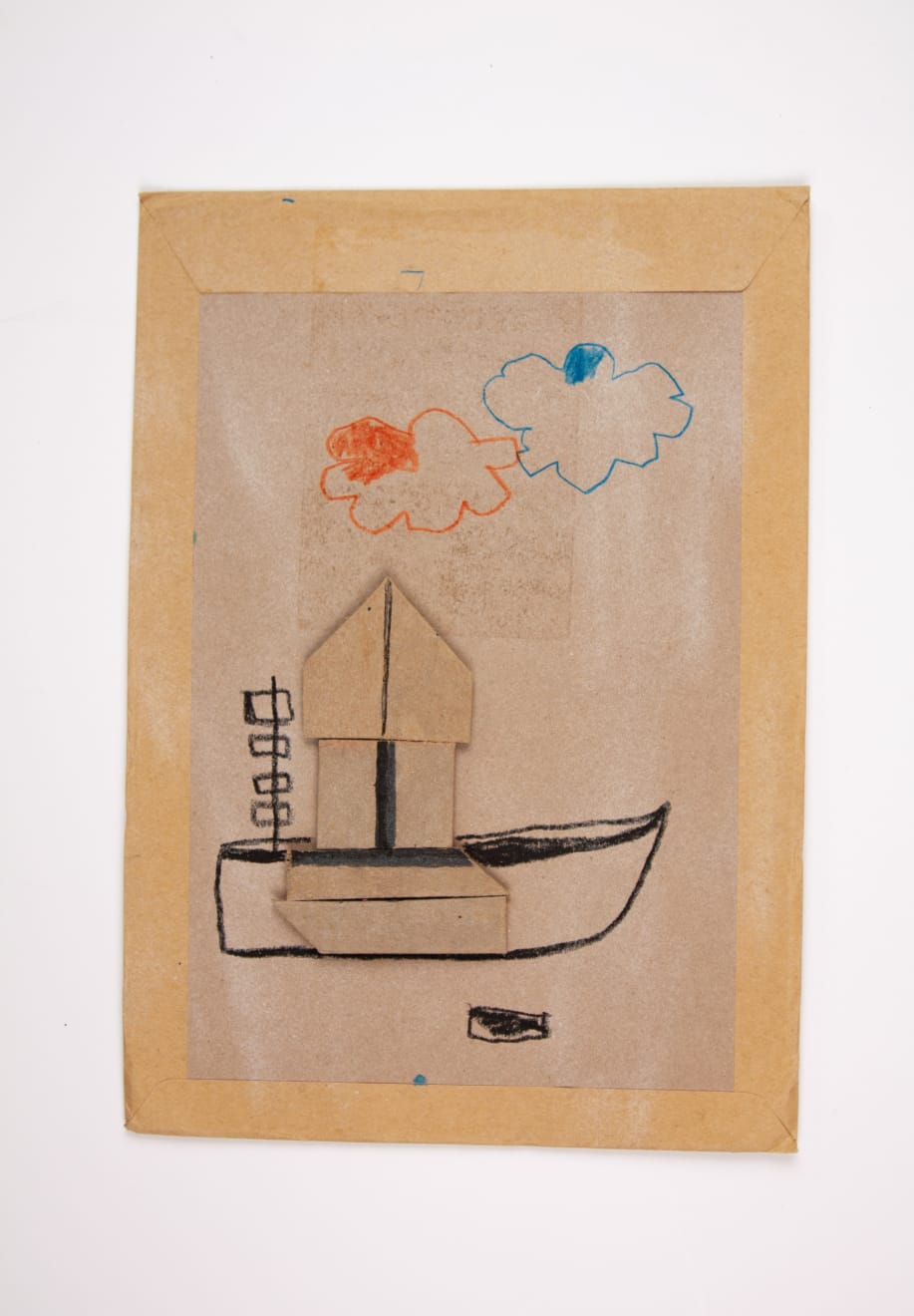 W. Tucker, the ship leaves itself, 2022