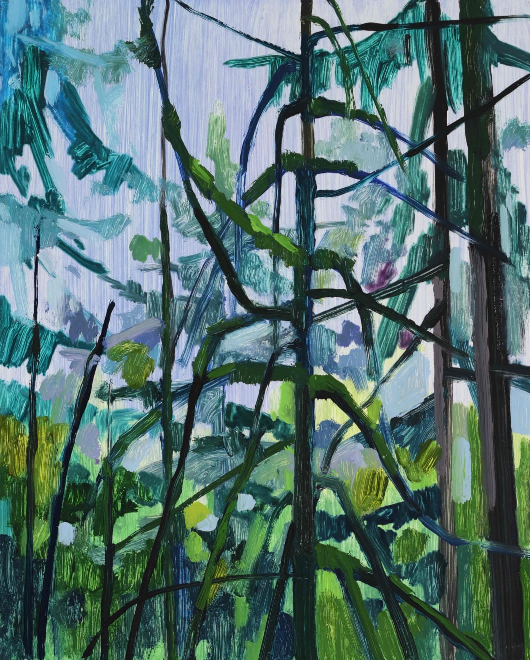 Claire Sherman, Trees, 2017