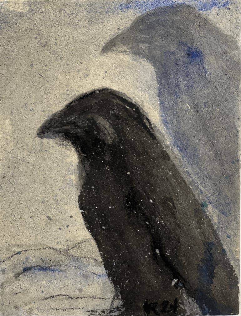 Jane Rosen, Raven Tablet, 2024