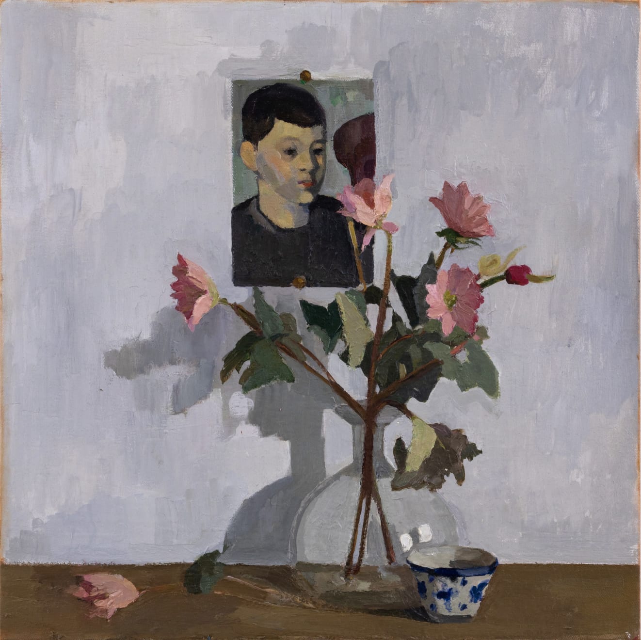 Adrian Nivola, Still Life with Cezanne's Son, 2023